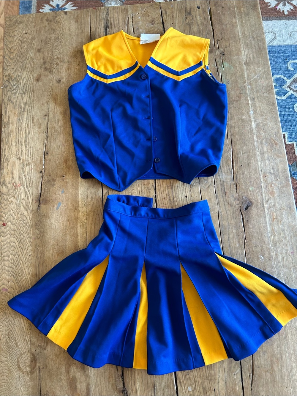 VTG Cheer uniform cheerleader costume DIY unbranded authentic outfit Halloween m